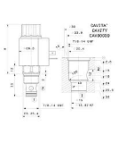 EV70-C 2-vías unidireccional pilotado de cartucho